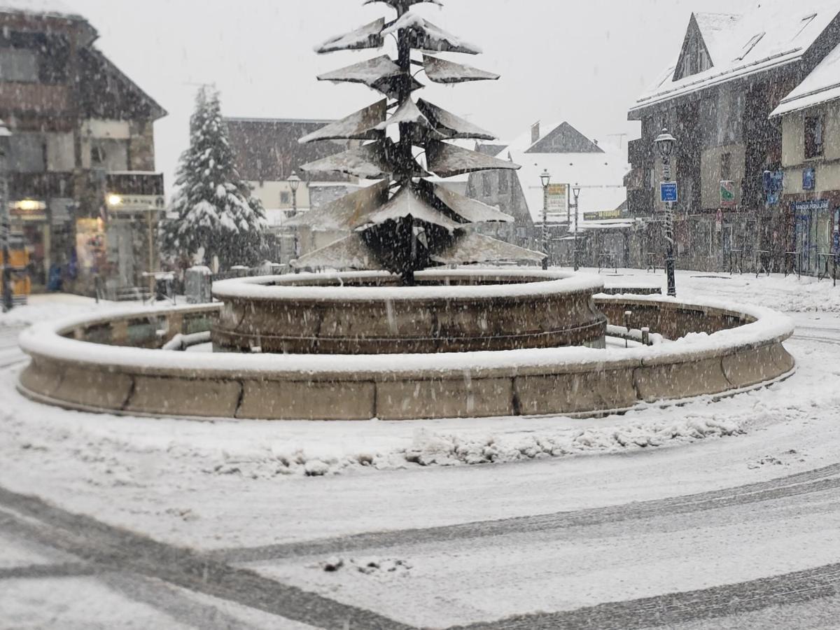 Studio St Lary Village-Vue Montagne. Saint-Lary-Soulan Ngoại thất bức ảnh