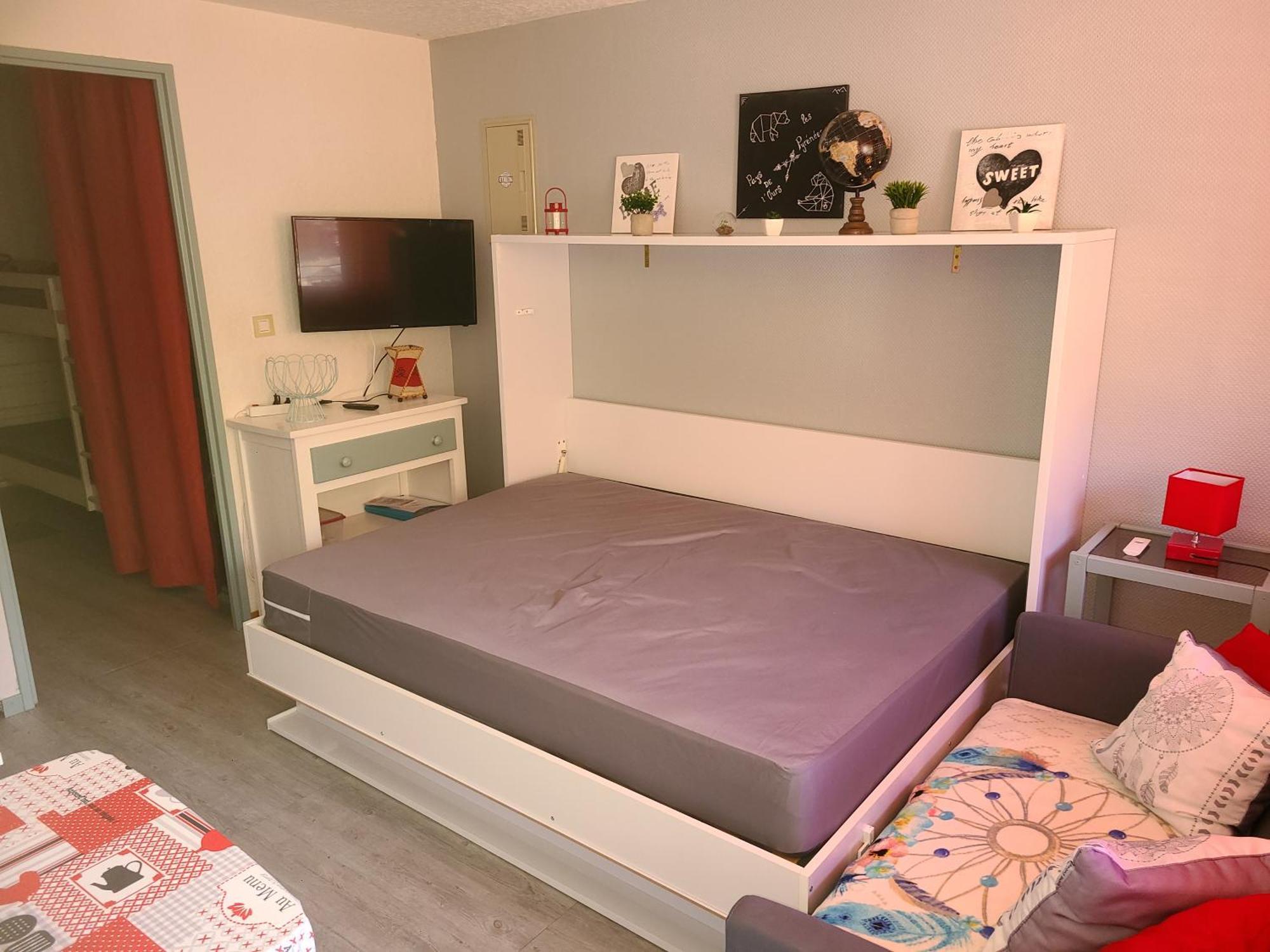 Studio St Lary Village-Vue Montagne. Saint-Lary-Soulan Ngoại thất bức ảnh