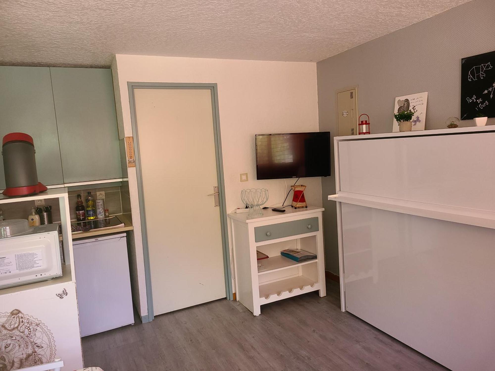 Studio St Lary Village-Vue Montagne. Saint-Lary-Soulan Ngoại thất bức ảnh